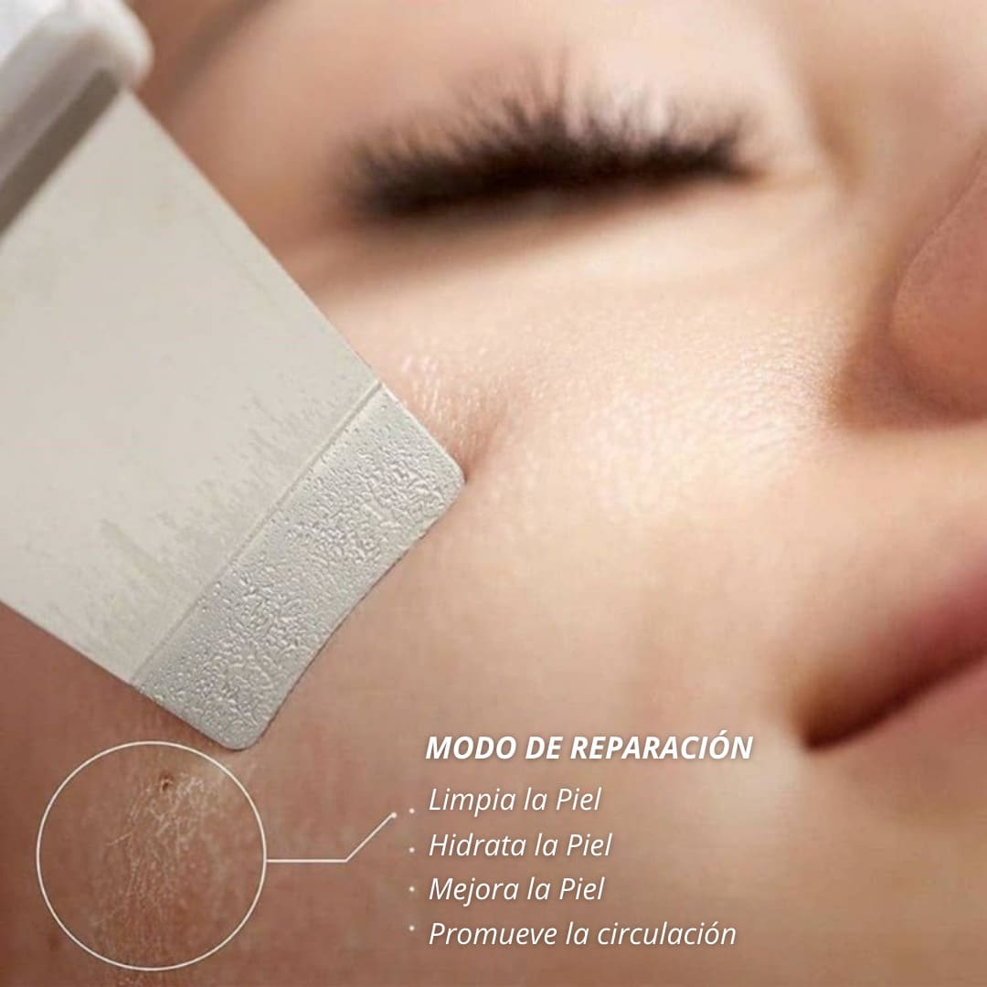 Limpiador facial inalámbrico para remover puntos negros